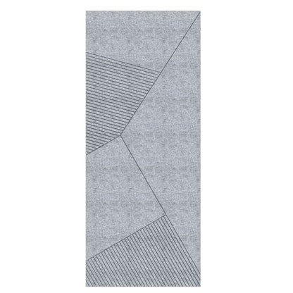 ACOUSTIC ARCHITECTURAL FELT PANEL F3 LEFT GREY