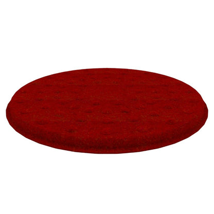 ACOUSTIC FELT HANGING CEILING TILE DOT ROUND RED