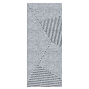 ACOUSTIC ARCHITECTURAL FELT PANEL F3 RIGHT GREY