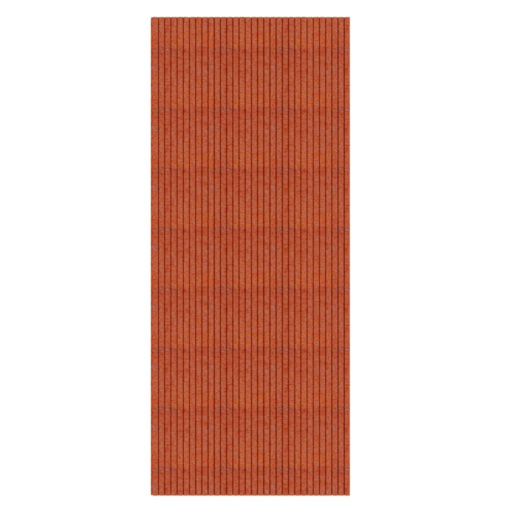ACOUSTIC ARCHITECTURAL FELT PANEL F4 ORANGE