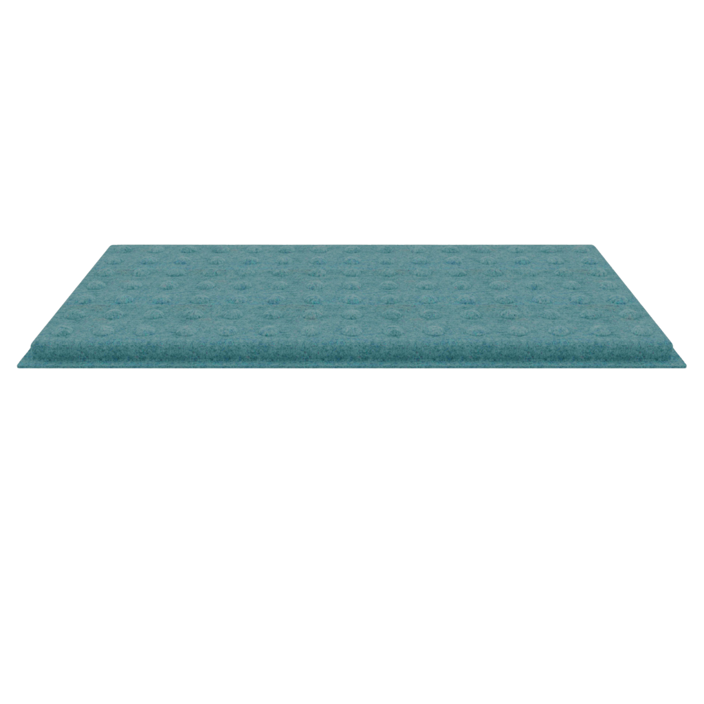 ACOUSTIC FELT HANGING CEILING TILE DOT LINE BLUE