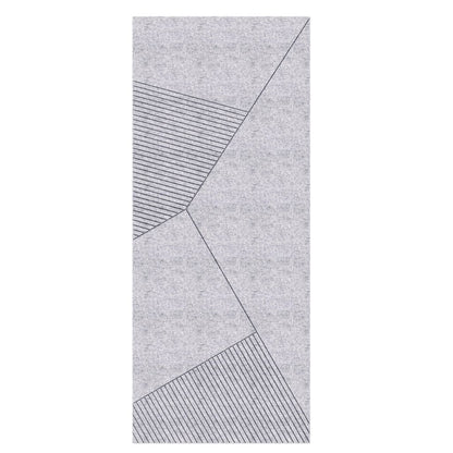 ACOUSTIC ARCHITECTURAL FELT PANEL F3 LEFT LIGHT GREY