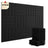 ACOUSTIC BULLETIN FELT BOARD TILE LINE BLACK