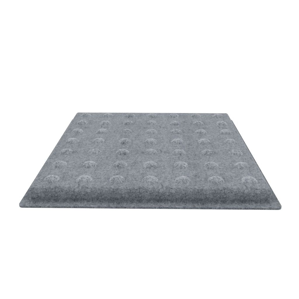 DOT MINI ACOUSTIC FELT DROP CEILING TILE GREY 10 in a BOX