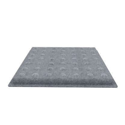 DOT MINI ACOUSTIC FELT DROP CEILING TILE GREY 10 in a BOX