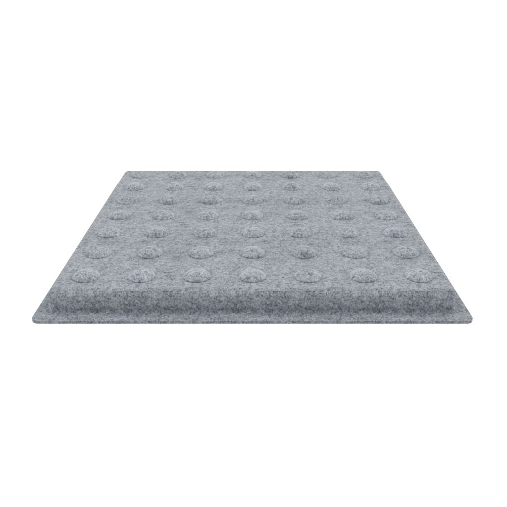 ACOUSTIC FELT DROP CEILING TILE DOT MINI LIGHT GREY 10 in a BOX