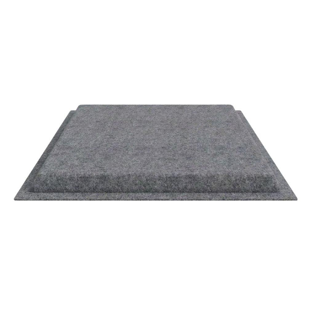 ACOUSTIC FELT DROP CEILING TILE BASE GREY 10 in a BOX