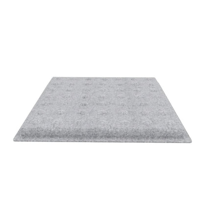 DOT MINI ACOUSTIC FELT DROP CEILING TILE LIGHT GREY 10 in a BOX