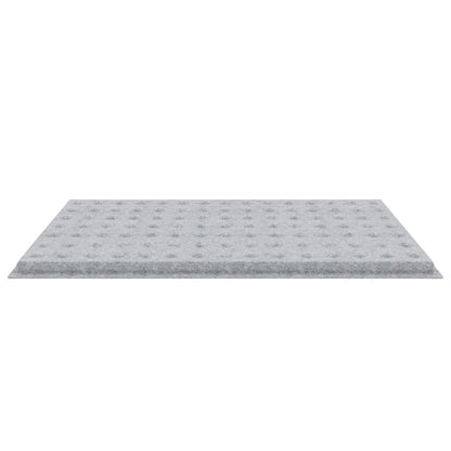DOT ACOUSTIC FELT DROP CEILING TILE LIGHT GREY 10 in a BOX
