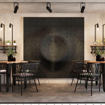 AcousticArt Gravity Black 6 × 6 ft