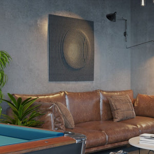 AcousticArt Gravity Grey 3 × 3 ft