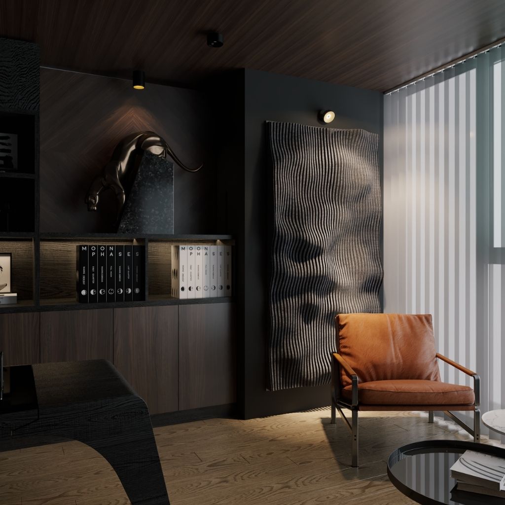 AcousticArt Cave Black 3 × 6 ft