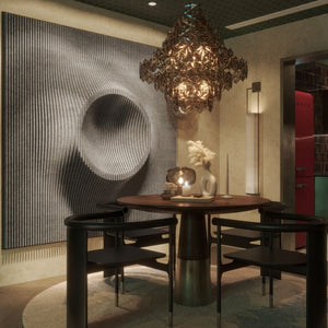 AcousticArt Gravity Grey 6 × 6 ft