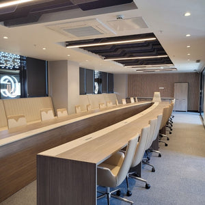 SLIM B ACOUSTIC FELT CEILING BAFFLE LIGHT GREY - 10 in a BOX