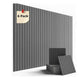 ACOUSTIC BULLETIN FELT BOARD TILE GREY 2X3 ft- 6 in a BOX