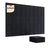 ACOUSTIC BULLETIN FELT BOARD TILE MOSAIC BLACK