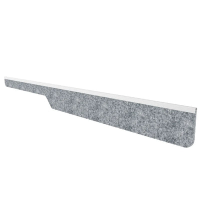 Knife C Acoustic Ceiling Baffle Grey Color