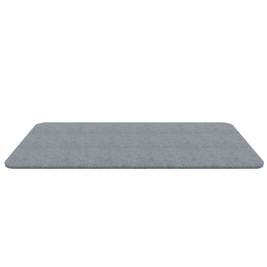 PLATE 80 ACOUSTIC FELT HANGING CEILING TILE GREY 10 in a BOX