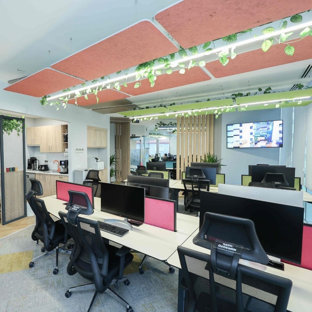 PLATE 80 ACOUSTIC FELT HANGING CEILING TILE LIGHT GREY 10 in a BOX