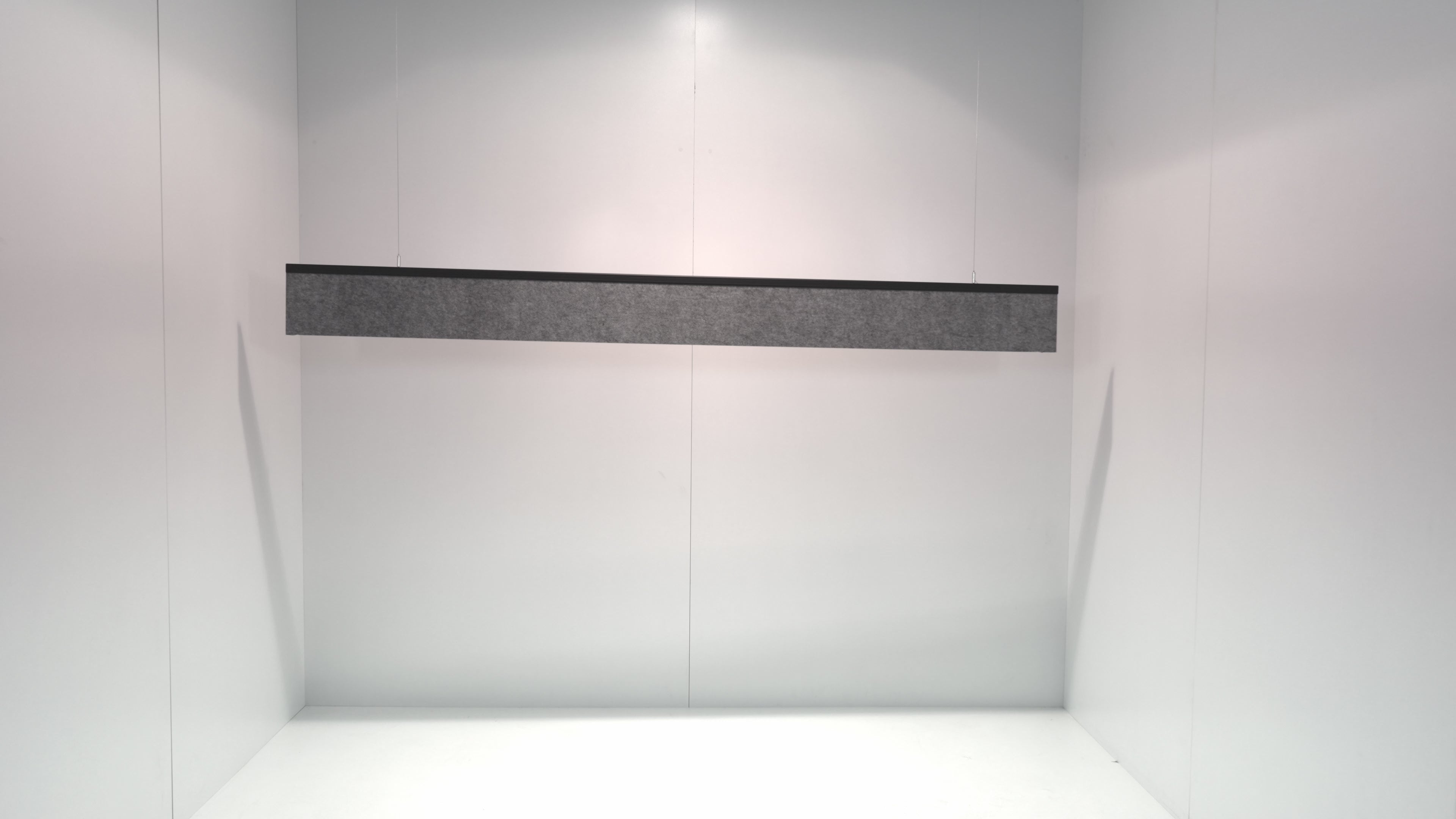 SLATE ACOUSTIC FELT CEILING BAFFLE LIGHT GREY - 10 in a BOX