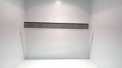 SLATE ACOUSTIC FELT CEILING BAFFLE LIGHT GREY - 10 in a BOX