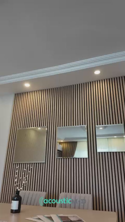 ACOUSTIC SLAT WOOD PANEL OAK A CLASS - 2 in a Box