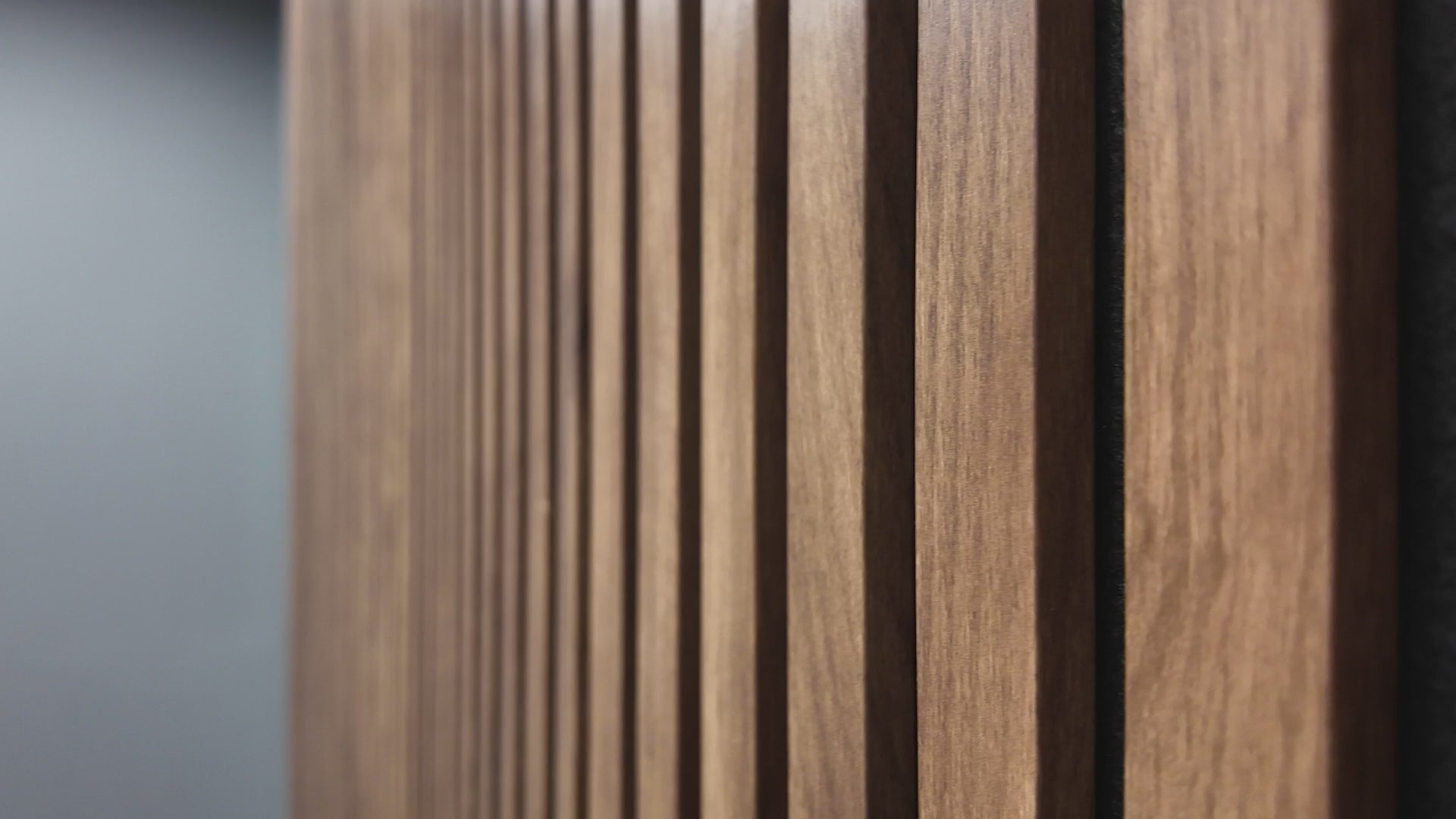 ACOUSTIC SLAT COLOR WOOD PANEL WALNUT