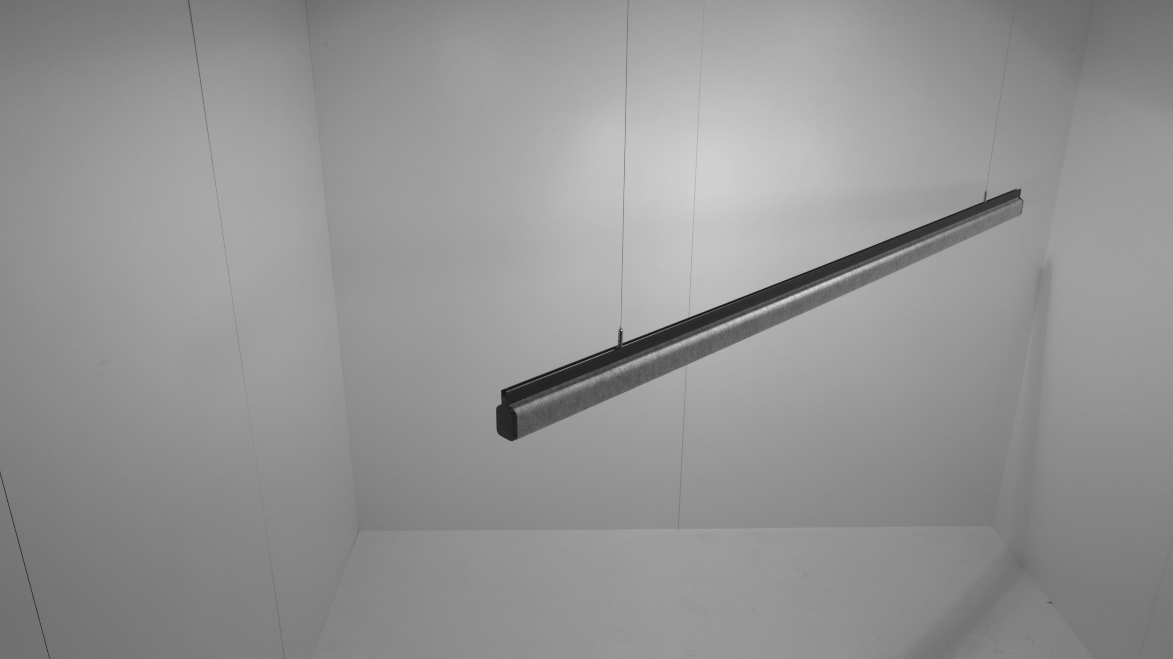 U BAFFLE 100 ACOUSTIC FELT CEILING LIGHT GREY - 10 in a BOX