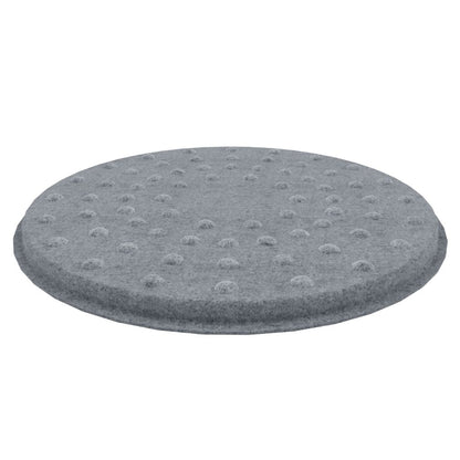 ACOUSTIC FELT HANGING CEILING TILE DOT ROUND GREY