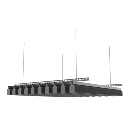 U 100 Acoustic Ceiling Baffle Smoked Color