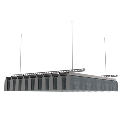 U 150 Acoustic Ceiling Baffle Dark Grey Color