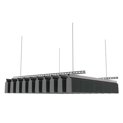 U 150 Acoustic Ceiling Baffle Smoked Color