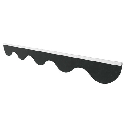 Wave Acoustic Ceiling Baffle Smoked Color
